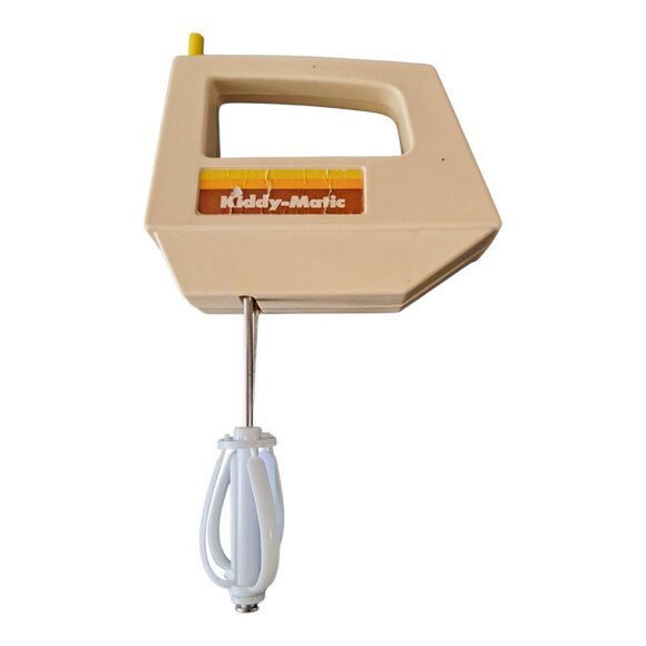 Vintage 80s Kiddy-Matic Toy Mixer Chilton Globe Retro Kitchen Pretend Play Video - Picture 9 of 9